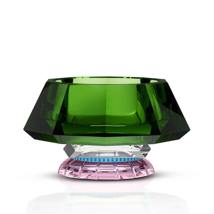 Lizzi Bowl - Green / Clear / Azure / Rose