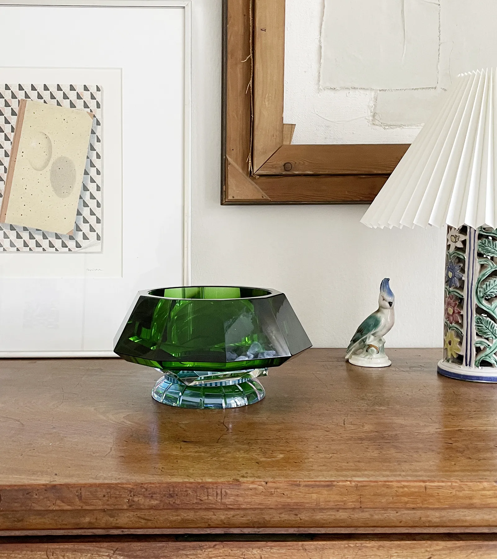 Lizzi Bowl - Green / Clear / Azure / Rose - Hình ảnh 2