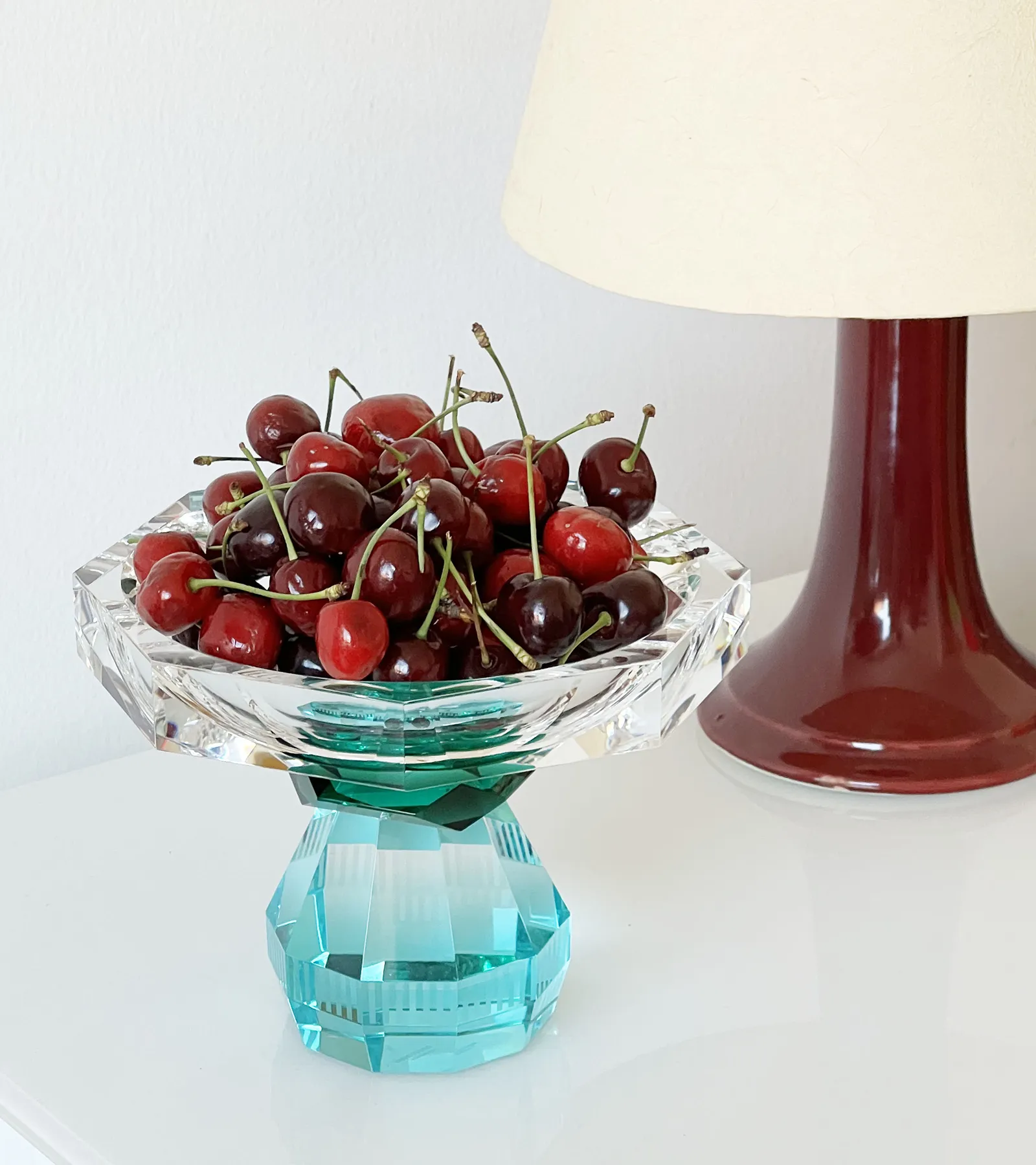 Madison Bowl - Azure / Clear / Green - Hình ảnh 2