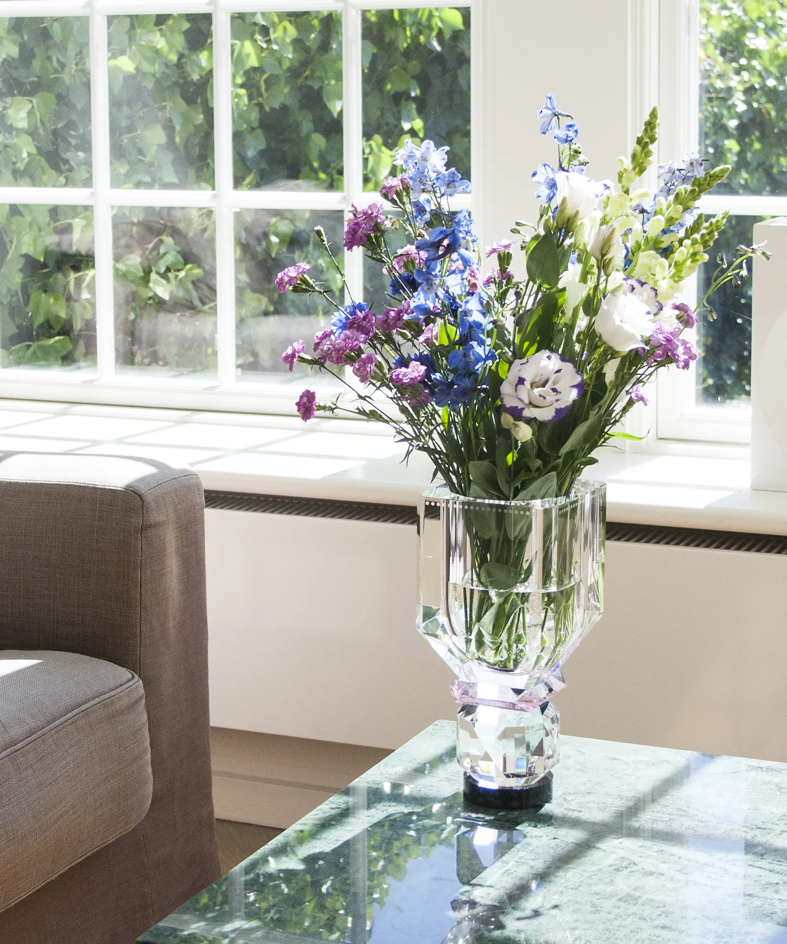 Utah Vase - Clear / Rose - Hình ảnh 5